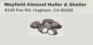 Mayfield Almond Huller & Sheller Mayfield Almond Huller & Sheller